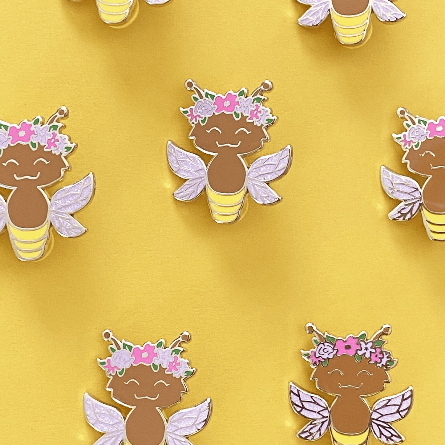Firefly Fairy enamel pin
