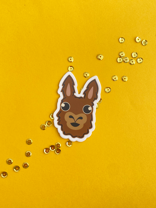 Llama sticker