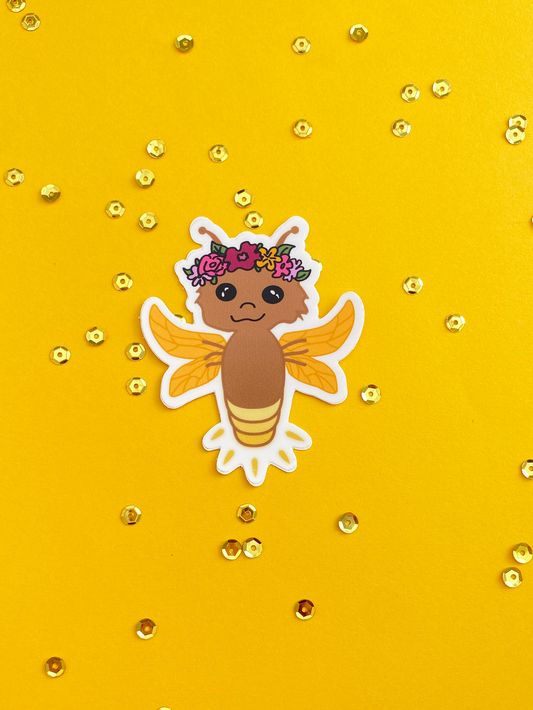 Firefly fairy sticker