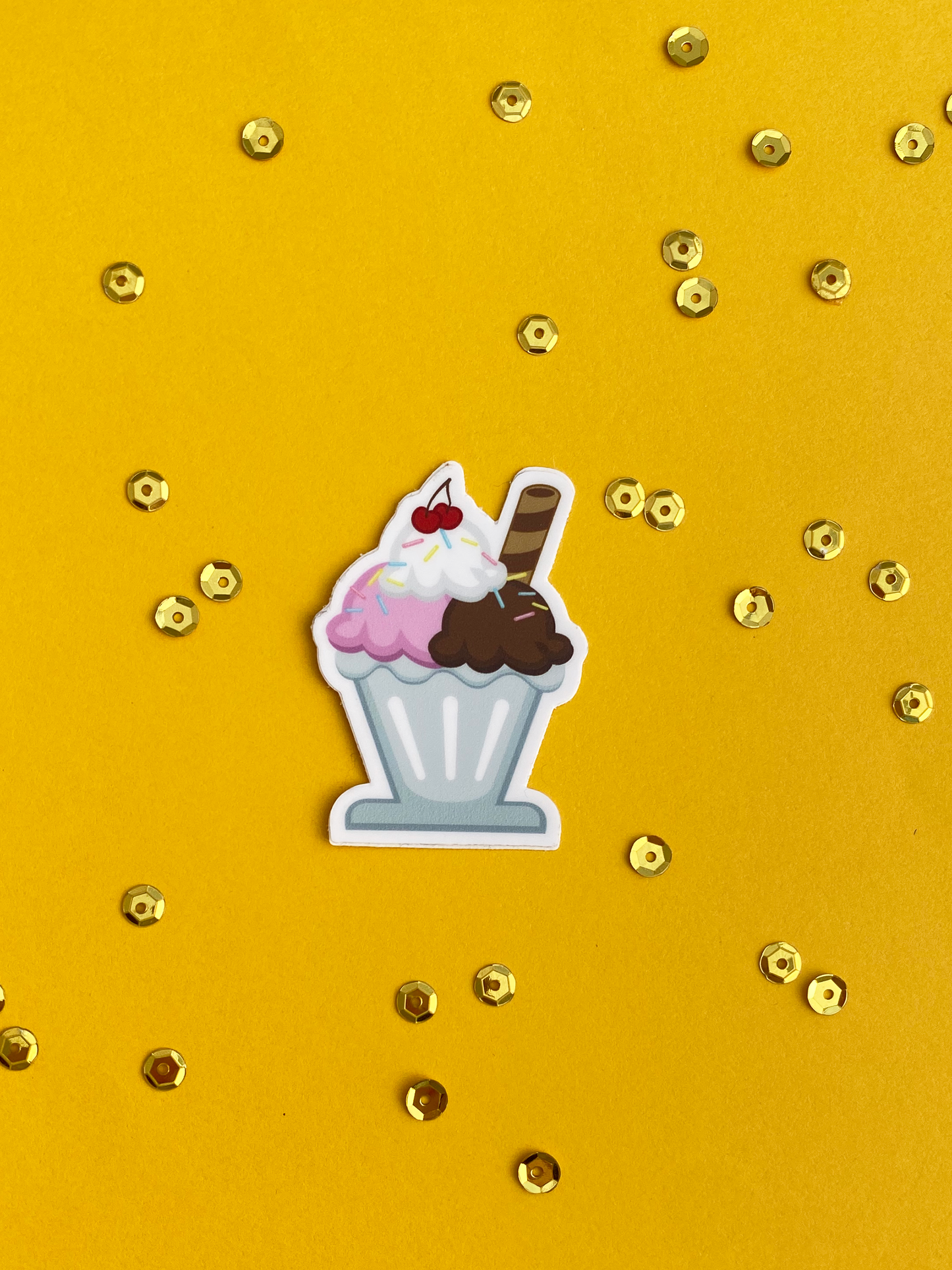 Ice cream sunday sticker