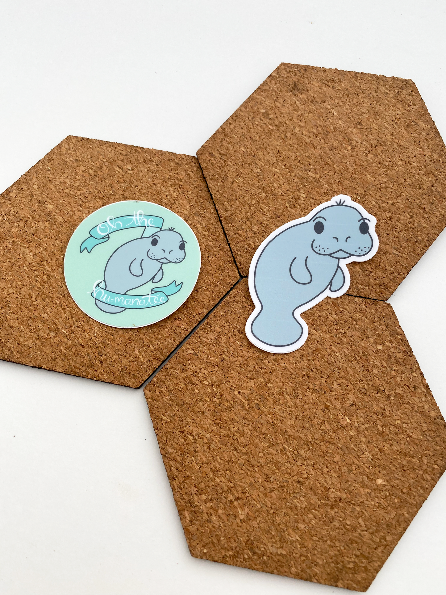 Manatee sea cow vinyl sticker