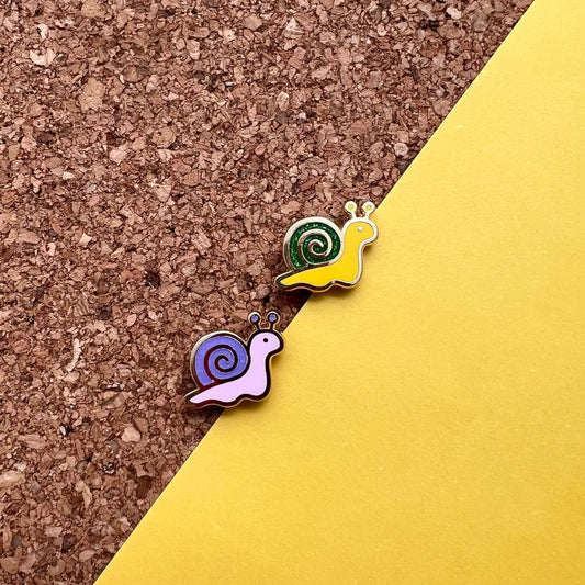 Tiny snail min pin