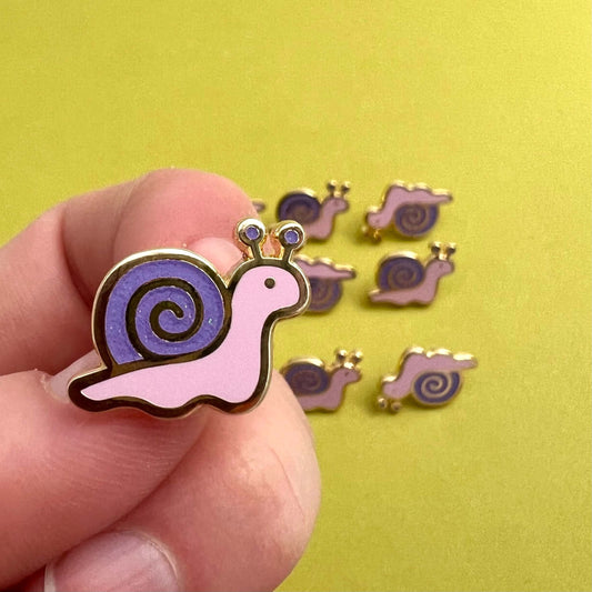 Tiny snail min pin